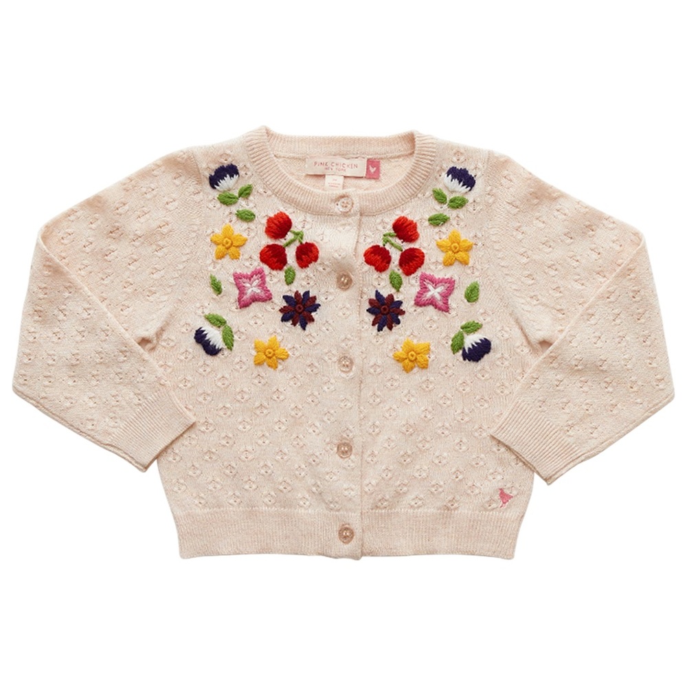 Pink Chicken Girls Faye Floral Sweater size 3 years